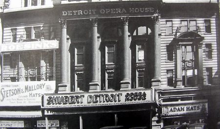 Old Detroit Opera House - Old Photo (newer photo)